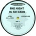 Various THE NIGHT IS SO... DARK (Lanze Records STROKE 108) Germany 2001 compilation LP (Moody, Fresh and Fuzzy US 60's punk)